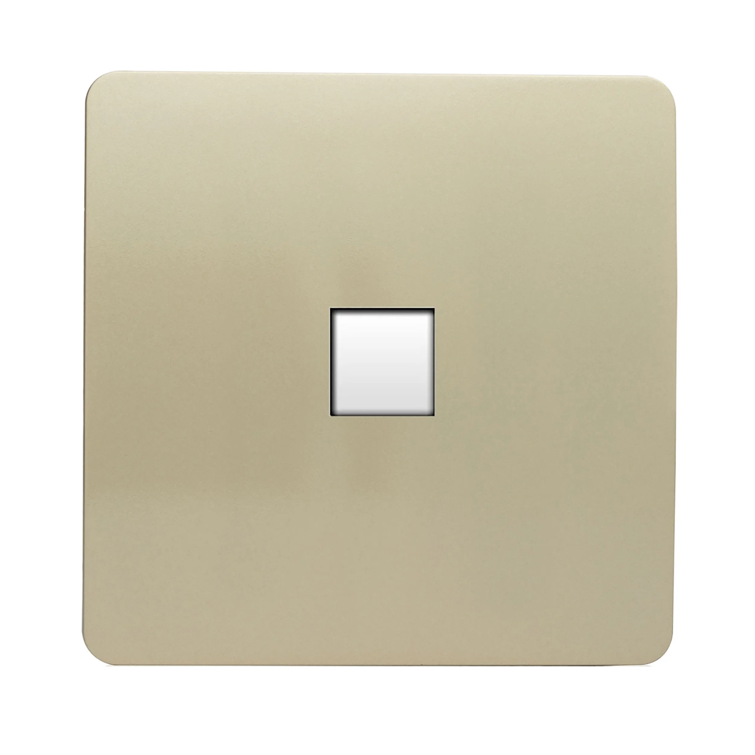 ART-PCGO  Single PC Ethernet Cat 5 & 6 Data Outlet Champagne Gold